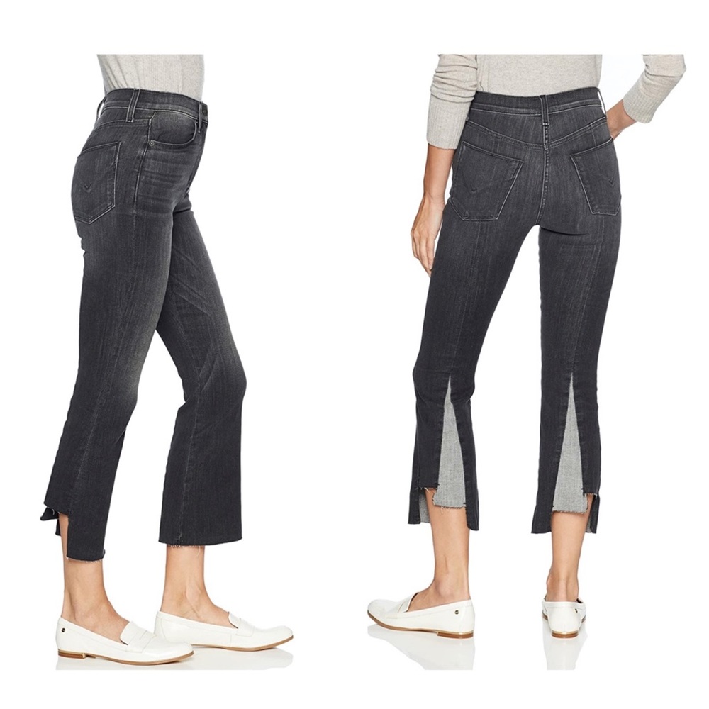 NWT HUDSON Holly High Waisted Flared Crop Hem